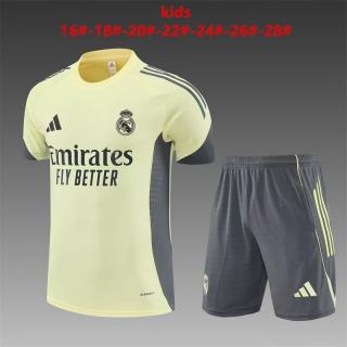 Kit Entrenamiento Real Madrid 2025/26 (amarillo)-NIÑOS